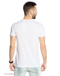 Мужская белая футболка от Oodji