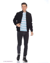 Мужская белая футболка от Oodji