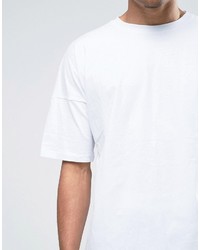 Мужская белая футболка от Pull&Bear