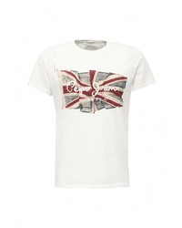 Мужская белая футболка от Pepe Jeans