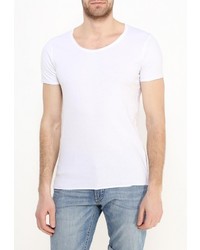 Мужская белая футболка от Piazza Italia