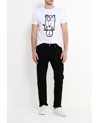 Мужская белая футболка от Piazza Italia