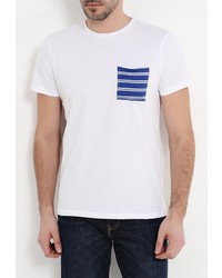 Мужская белая футболка от Piazza Italia