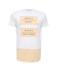 Мужская белая футболка от Piazza Italia