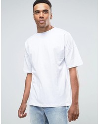 Мужская белая футболка от Pull&Bear