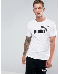 Мужская белая футболка от Puma