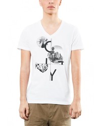 Мужская белая футболка от Q/S designed by