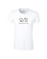 Мужская белая футболка от Q/S designed by