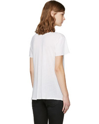 Женская белая футболка от R 13