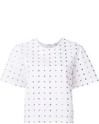 Женская белая футболка от Rosie Assoulin