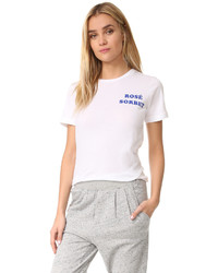 Женская белая футболка от Rxmance
