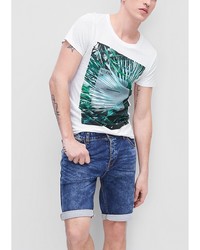 Мужская белая футболка от s.Oliver