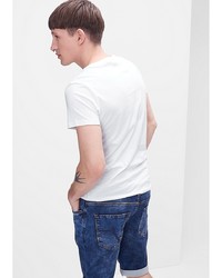 Мужская белая футболка от s.Oliver