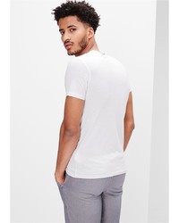 Мужская белая футболка от s.Oliver