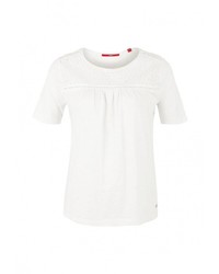 Женская белая футболка от s.Oliver