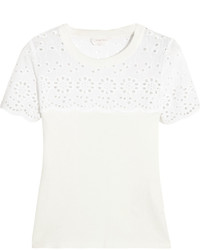 Женская белая футболка от See by Chloe