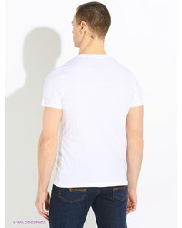 Мужская белая футболка от Sela