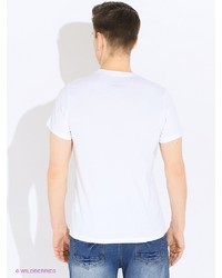 Мужская белая футболка от Sela