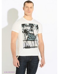 Мужская белая футболка от Sela