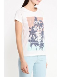 Женская белая футболка от Sela