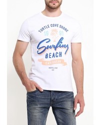 Мужская белая футболка от Sela