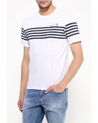 Мужская белая футболка от Sisley