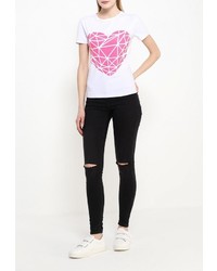 Женская белая футболка от SK House