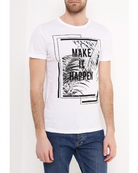 Мужская белая футболка от Solid