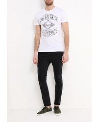 Мужская белая футболка от Solid