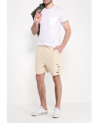 Мужская белая футболка от Solid