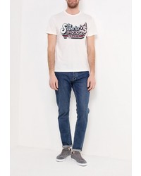 Мужская белая футболка от Solid