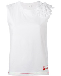 Женская белая футболка от Sonia Rykiel