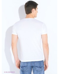 Мужская белая футболка от SPRINGFIELD