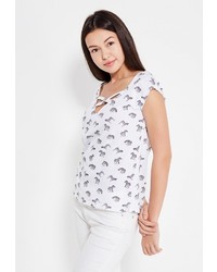 Женская белая футболка от SPRINGFIELD