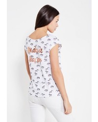 Женская белая футболка от SPRINGFIELD