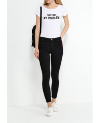 Женская белая футболка от SPRINGFIELD