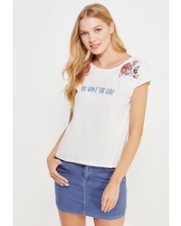 Женская белая футболка от SPRINGFIELD