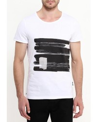 Мужская белая футболка от Strellson