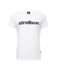 Мужская белая футболка от Strellson