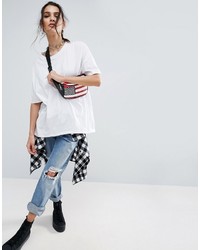 Женская белая футболка от Asos