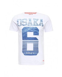 Мужская белая футболка от Superdry