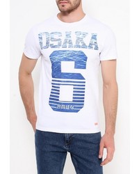 Мужская белая футболка от Superdry