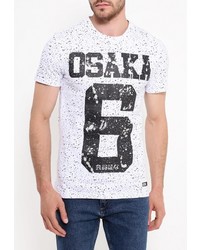 Мужская белая футболка от Superdry