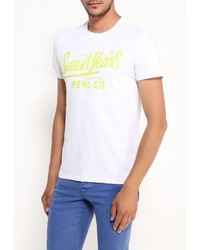 Мужская белая футболка от Sweet years