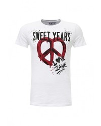 Мужская белая футболка от Sweet years