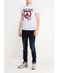 Мужская белая футболка от Sweet years