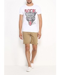 Мужская белая футболка от Sweet years