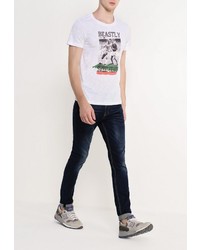 Мужская белая футболка от Sweet years