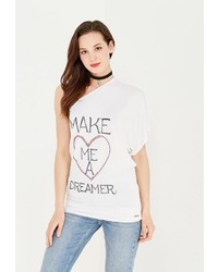 Женская белая футболка от Sweet Years