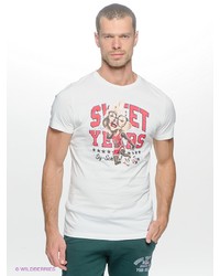 Мужская белая футболка от Sweet years